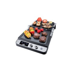 Steba FG 120 Grill Rustfrit stål/sort